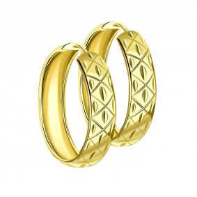 Серьги из лимонного золота МАГНАТ МА 021065Л МА 021065Л фото